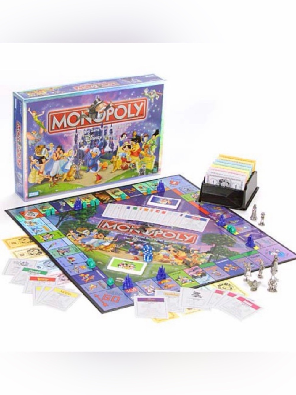 NEW UNSEALED Monopoly The Disney Edition 2001 Collector Hasbro Parker Brothers.